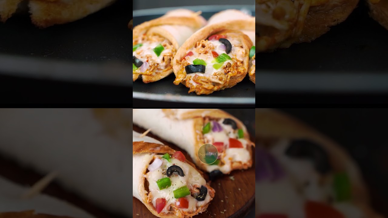 Bread Pizza Roll Recipe 