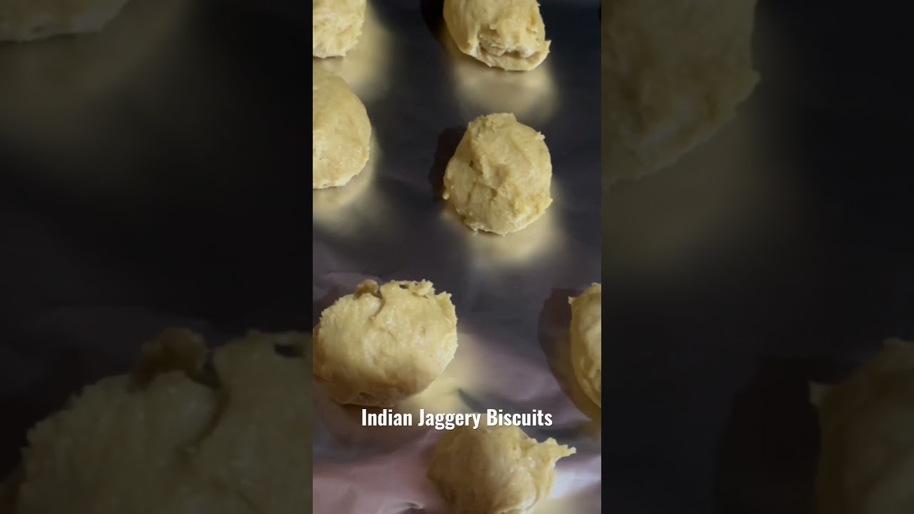 Indian Gur Biscuits No Maida No Eggs
