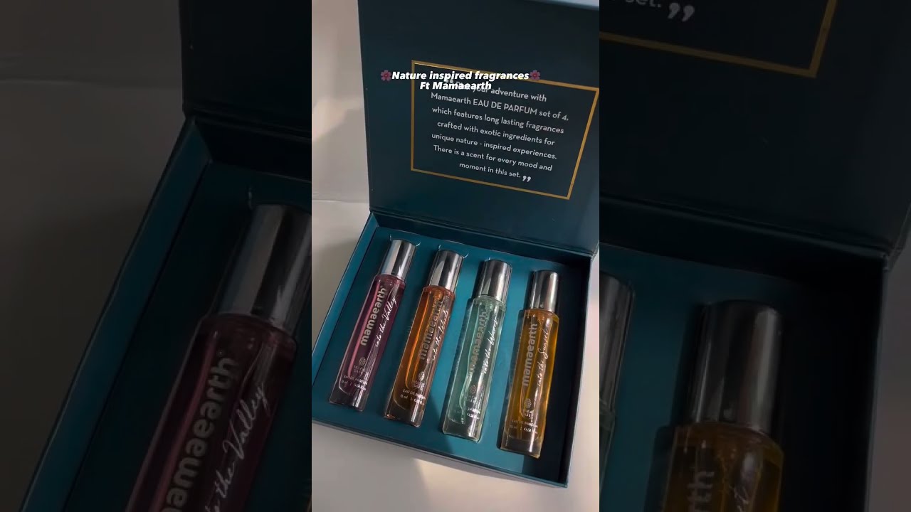Mamaearth Perfume Review Eau De Parfum Set Of 4 Worth Buying Mamaearthproduct Viral