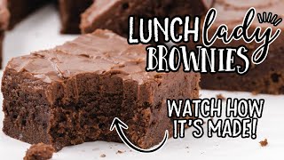 Lunch Lady Brownies