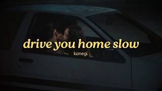 kanegi. - drive you home slow (official lyric video)
