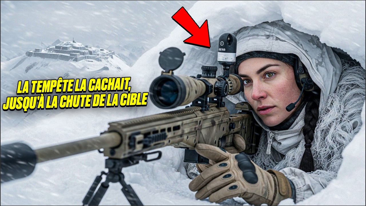 La tempête de neige dissimula sa présence — jusqu’à la chute finale de la cible en altitude