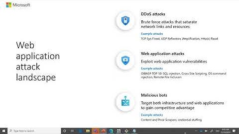 Azure Network Security  Introduction to Web Application Firewall WAF