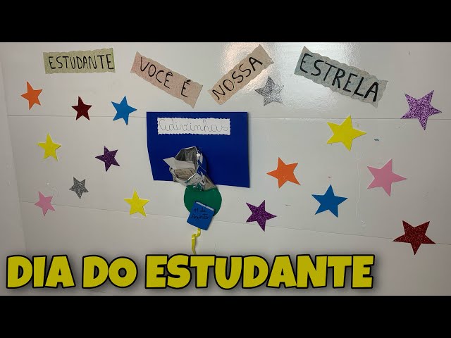 Atividade Dia do Estudante para a Educação Infantil