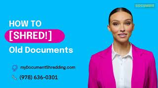 Paper Shredding Near Me in Andover, Cambridge and Lowell | HIPAA Compliant medical Shredding Service