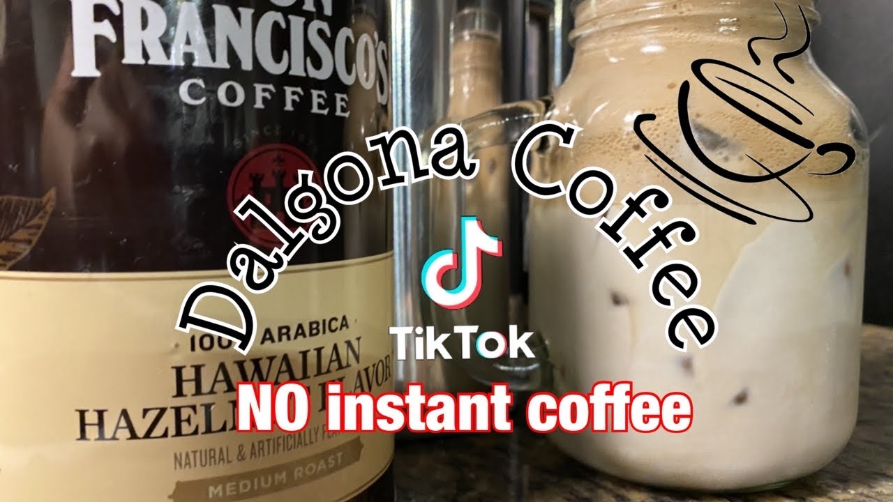 How to make ☕️whipped coffee (without instant coffee) YouTube