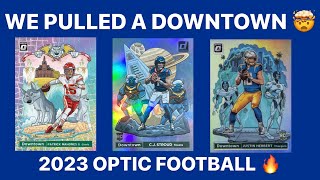 WE PULLED A DOWNTOWN!! 202324 OPTIC FOOTBALL BLASTER BOXES