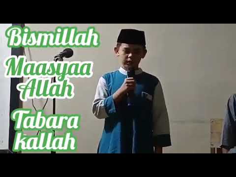 Maasyaa Allah Anak Sholeh Setoran Matan Al Jazariyah Semoga Terkabul Segala Cita2 Mu Aamiin