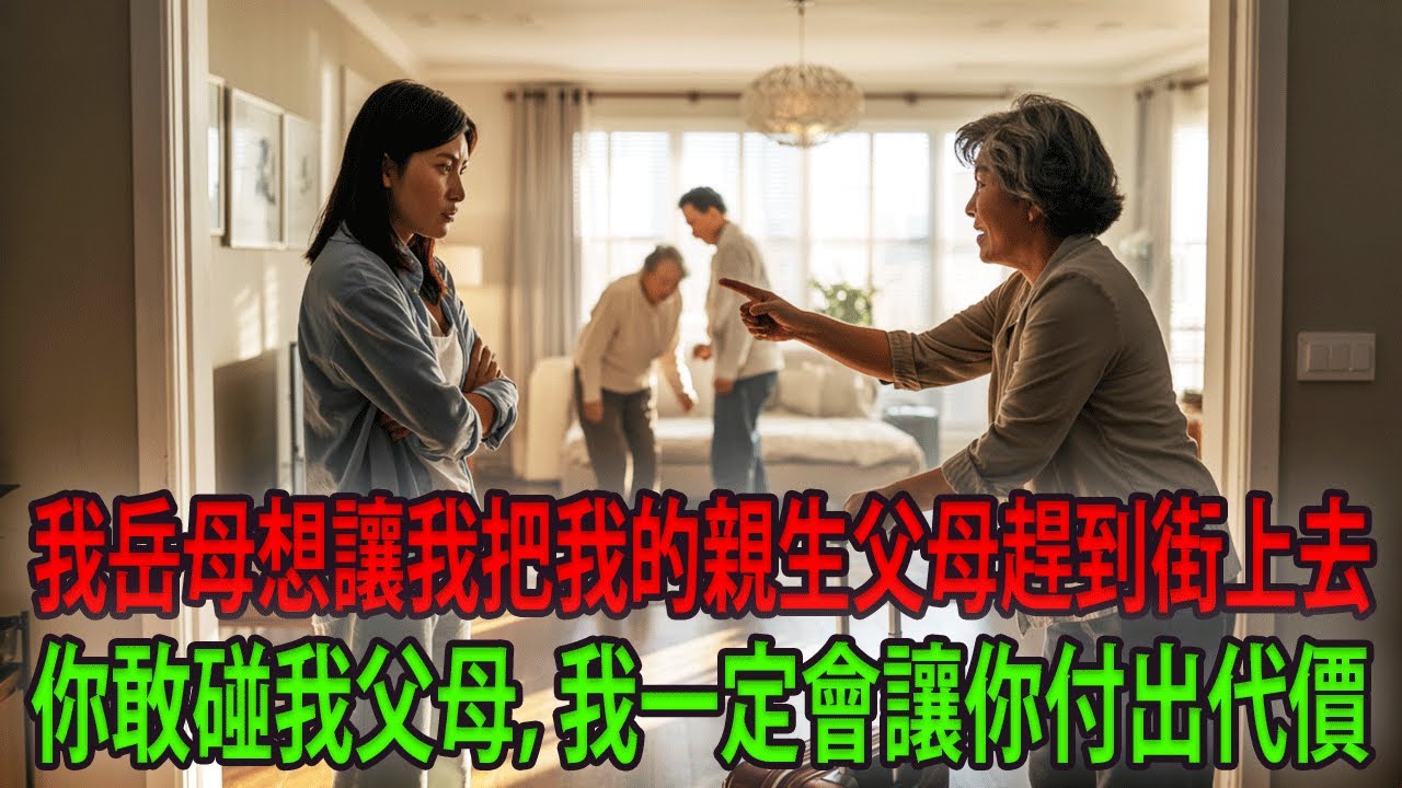 我婆婆把房子給了我小姑，想搬進去一起住。我受不了和她住在一起，她就冷嘲熱諷地叫我爸媽搬出去。 #人際關係溝通 #生活經驗 #故事情緒 #故事 #小說 #愛情 #情感 #婚姻