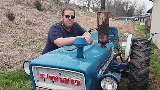 Ford tractor Injector Pump oil change.
