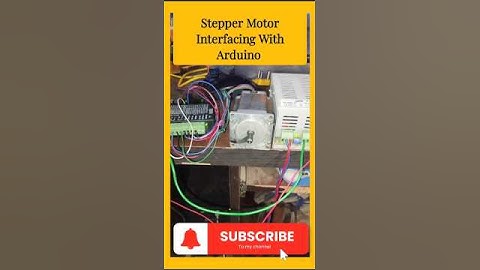 Stepper Motor Arduino Project #shorts #yt #ytshorts #motor #arduino #motorconnection @armetix