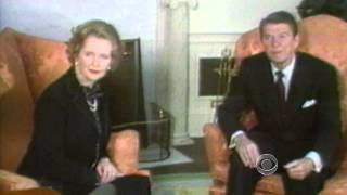 Thatcher docs show tension with old friend Reagan