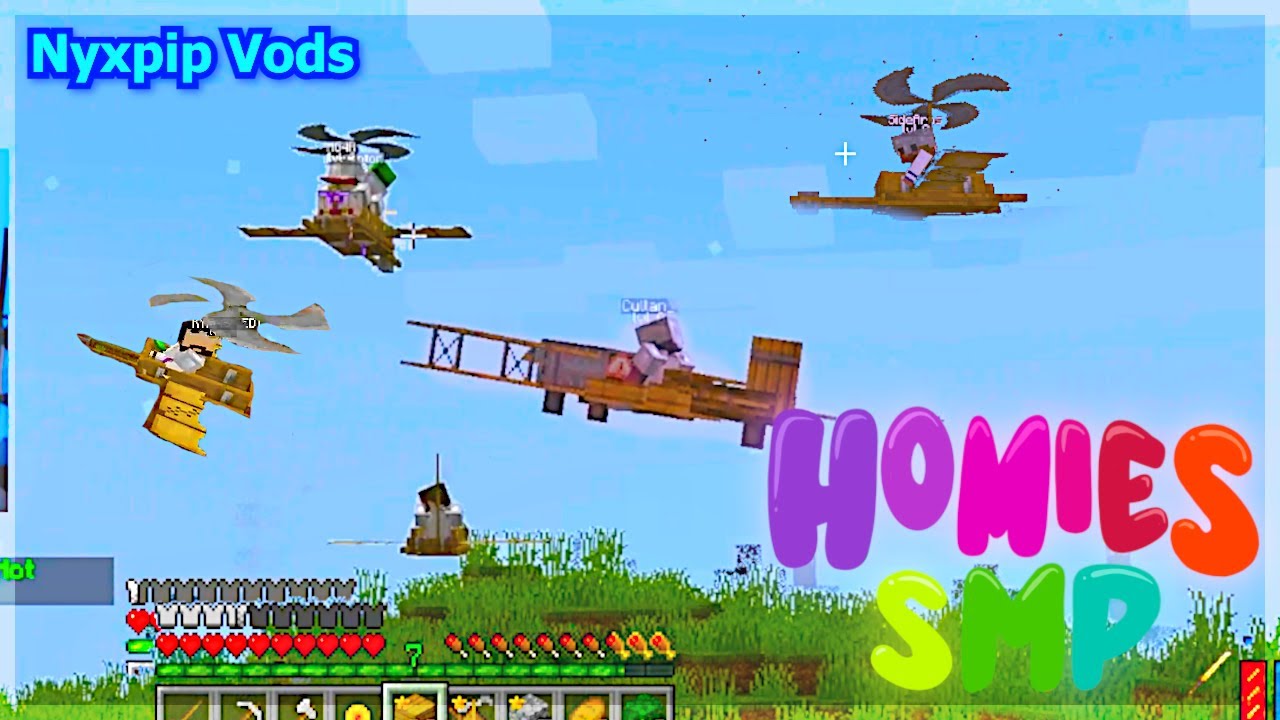 homies-smp-2-0-it-s-been-30-min-and-everyone-has-a-plane-day-1