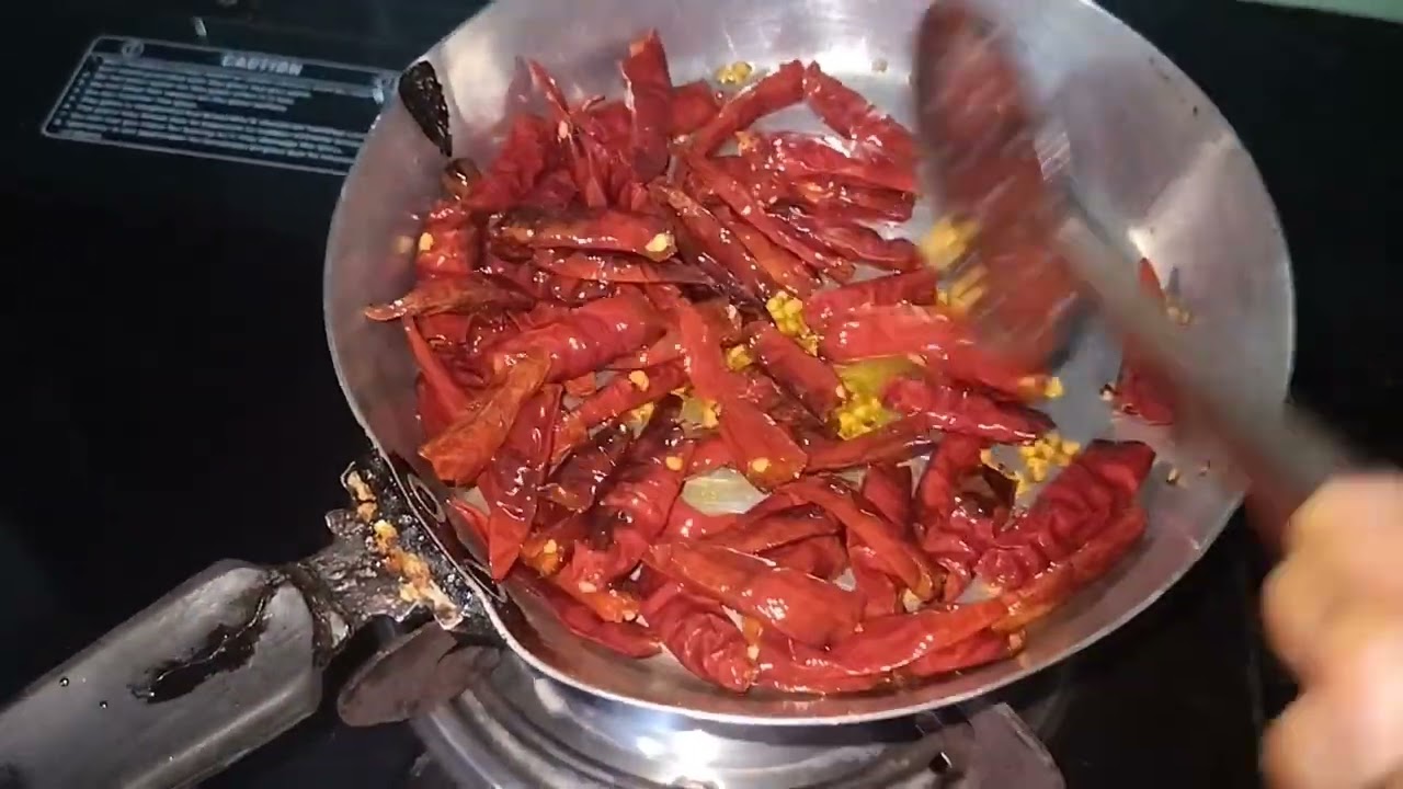 Tomato yendu mirchi chutney 😋