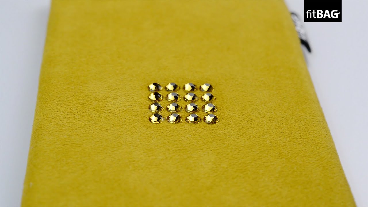 fitBAG Pop Series with Swarovski® Crystals - Curry Tile