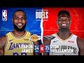 Lebron & Zion Duel In NOLA