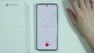 Motorola Edge 60 Fusion: How to Record Sounds (Find Voice Recorder) - Create Voice Memos screenshot 5