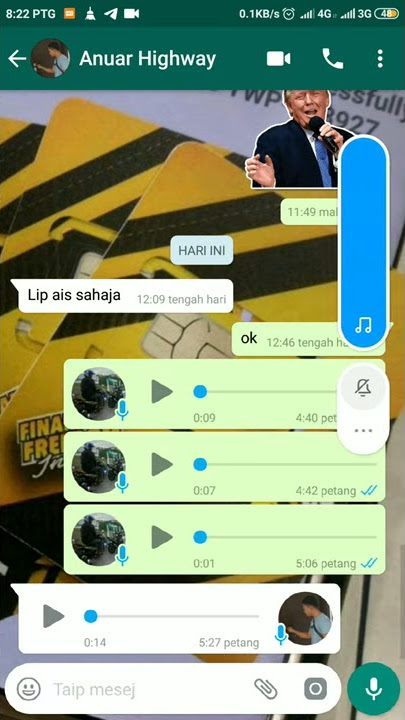 lawak voice whatsapp