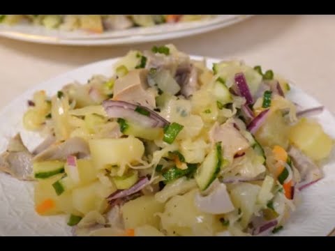 Салат "Северный" ✨ Забытый рецепт советского времени! Bowl, Salad, Salsa