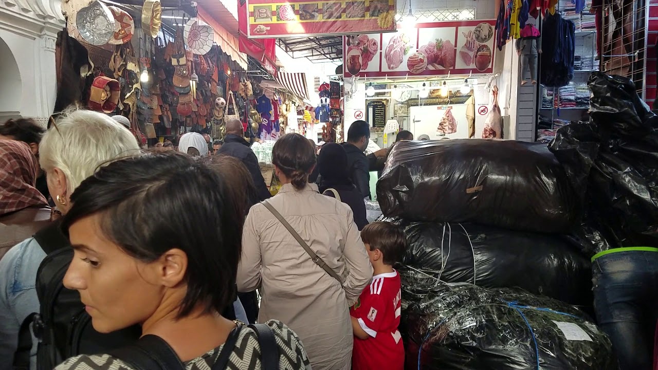 Walking in The Medina in Marrakech (no commentary)