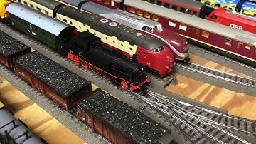 Marklin BR 74 with Rügen Set