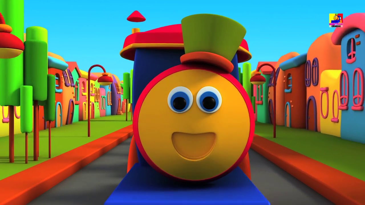 鲍勃火车| 手指家族歌曲| 火车手指家族| 童谣为孩子 | Bob Train Finger Family Song | Preschool ...