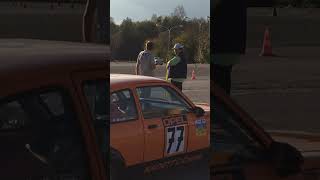 BMW E30 M3 beim Slalom am Opelwerk in Bochum 2014