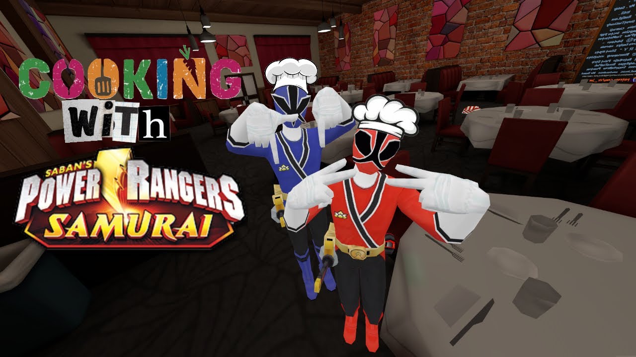cooking with power ranger samurai - YouTube