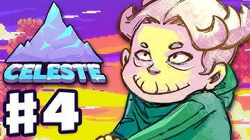 Celeste - Gameplay Walkthrough Part 4 - Chapter 4: Golden Ridge 100%! All Strawberries & B-Side!