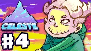 Celeste - Gameplay Walkthrough Part 4 - Chapter 4: Golden Ridge 100%! All Strawberries & B-Side!