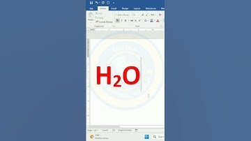 HOW TO USE SUPERSCRIPT & SUBSCRIPT IN MS WORD #mswordtips #mswordforbeginners #mswordshortcuts #tips