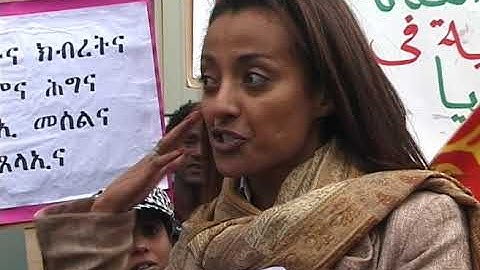 Eritreans in London protest against human rights abuses in Eritrea