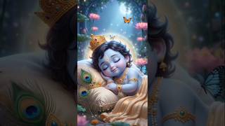 Isse zyada shanti kahin nahi 😌#babykrishna #bhakti#hindu #shorts #viralshorts #trending #calm #sleep