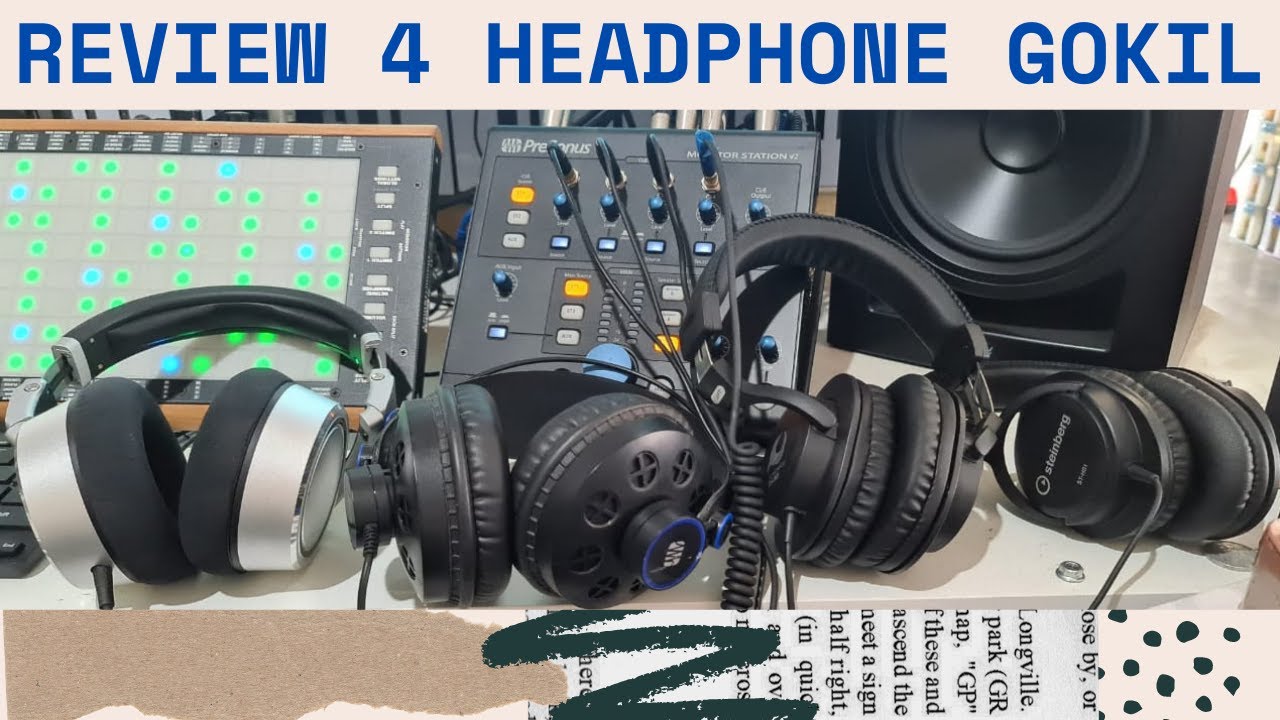 MINI REVIEW HEADPHONE NEUMANN NDH20 vs PRESONUS HD7 vs STEINBERG STH01 vs DOLPHIN SOUND DS50