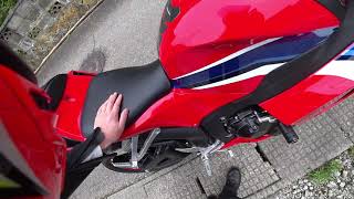 新型CBR600RR　ヒートブロックインナーパンツの効果は？走行検証！VOL、７１Gライダーnori