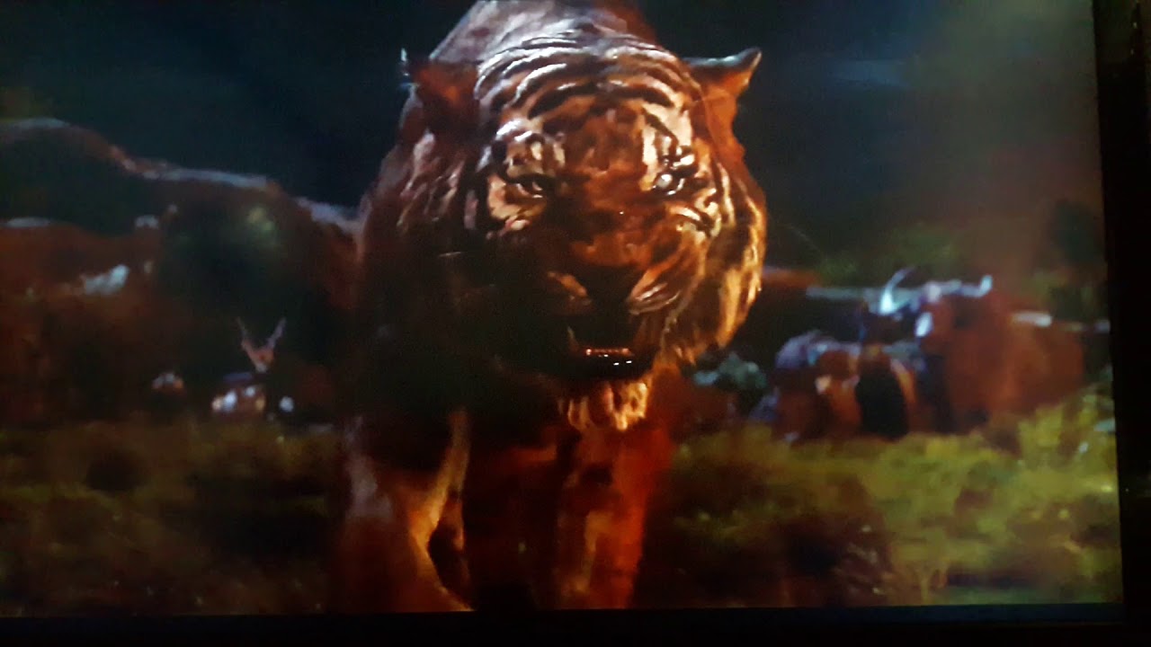 Shere Khan Vs Baloo The Jungle Book 2016 scene