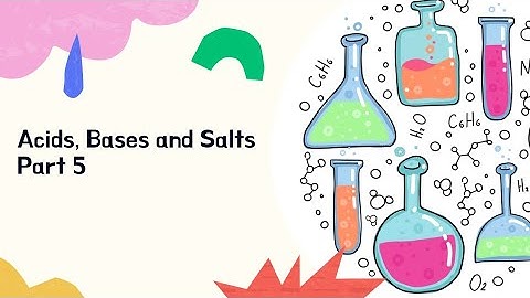 Acid, Bases and Salt | Class X | Chapter 2 | One words | Activity 2.5 and 2.7 | Important notes