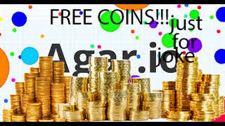Agar.io-How to get free coins(1M) for free(just for joke)AGAR.IO screenshot 5