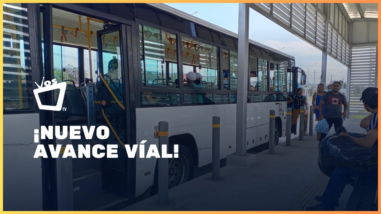 Así luce el primer tramo de la Pista Héroes de la Insurrección