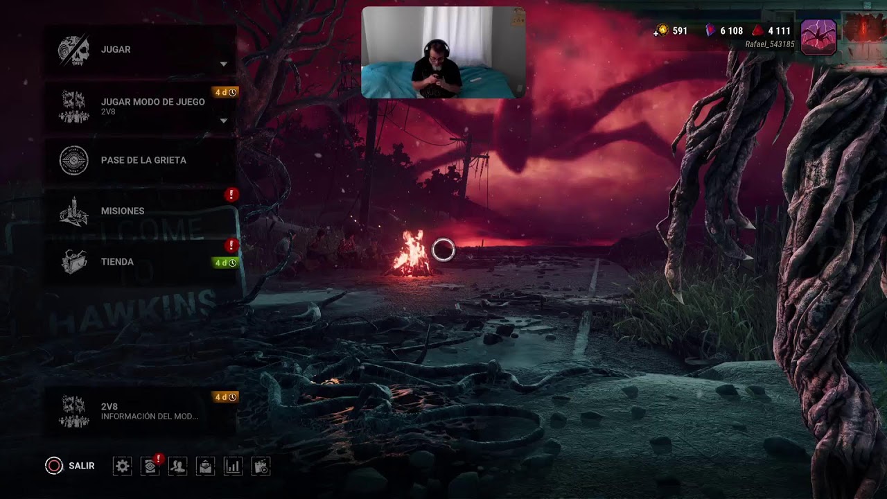 Dead by Daylight partida injugable y castigo por el internet óptimo 