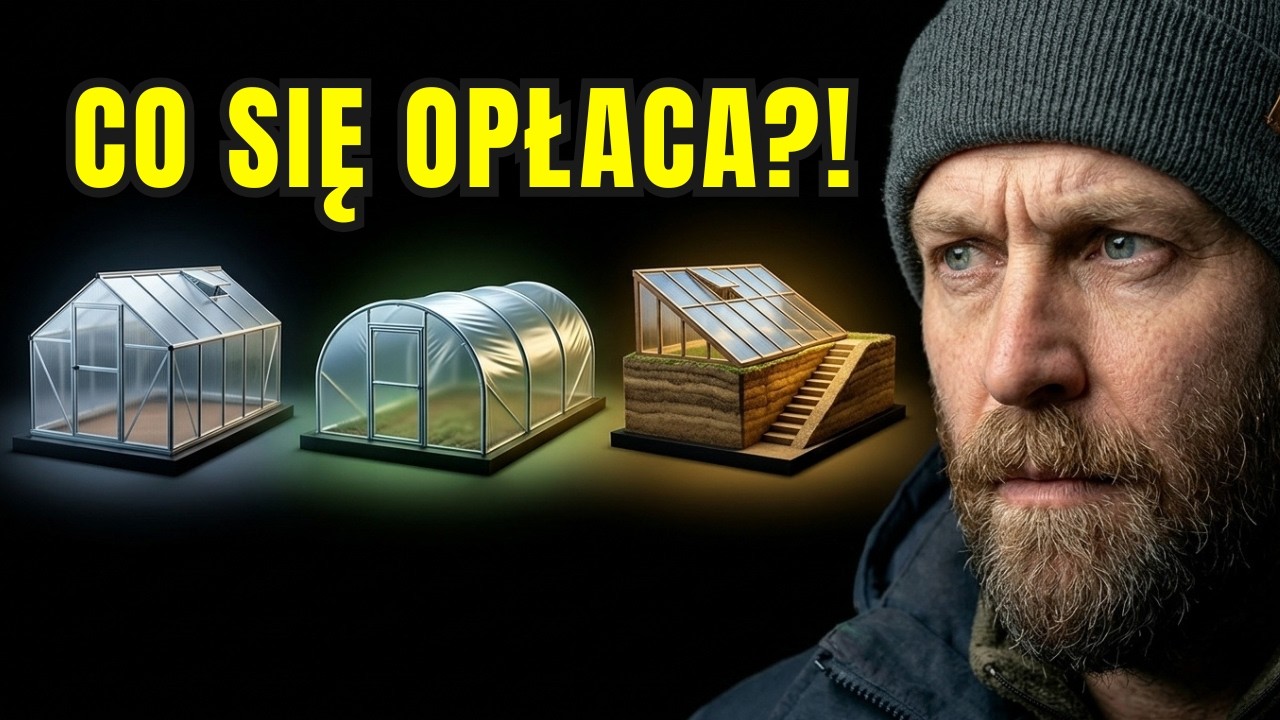 Szklarnia z Poliwęglanu, Tunel Foliowy a Może Walipini?! PEŁNA Analiza