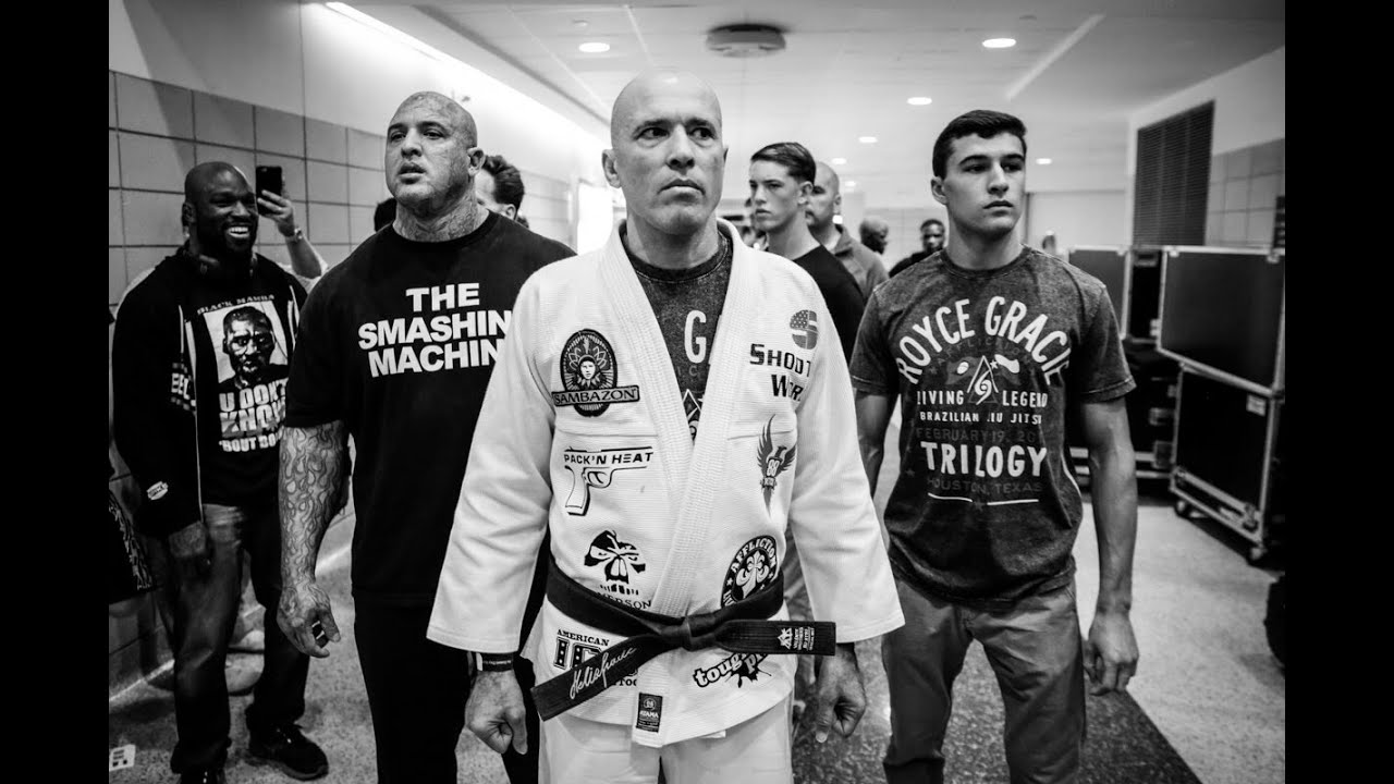 Bellator149 Royce Gracie wins by TKO 1st RD over Ken Shamrock Spike YouTube
