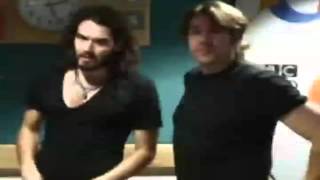 Russell Brand and Jonathan Ross Prank Call Andrew Sachs (Part 2) and Give abuse