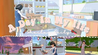 A Day In My Life : Grocery Shopping, Moving House, Ramen🍜🌿| Sheila's Daily | SAKURA SCHOOL SIMULATOR