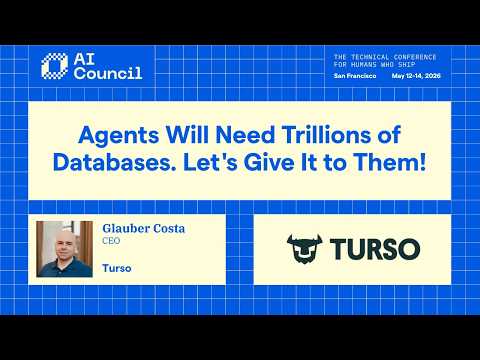 Agents will need trillions of databases. Let's give it to them! | Turso