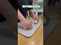 500g以上のパン生地も両手で丸められます。 #bread #パン #食パン