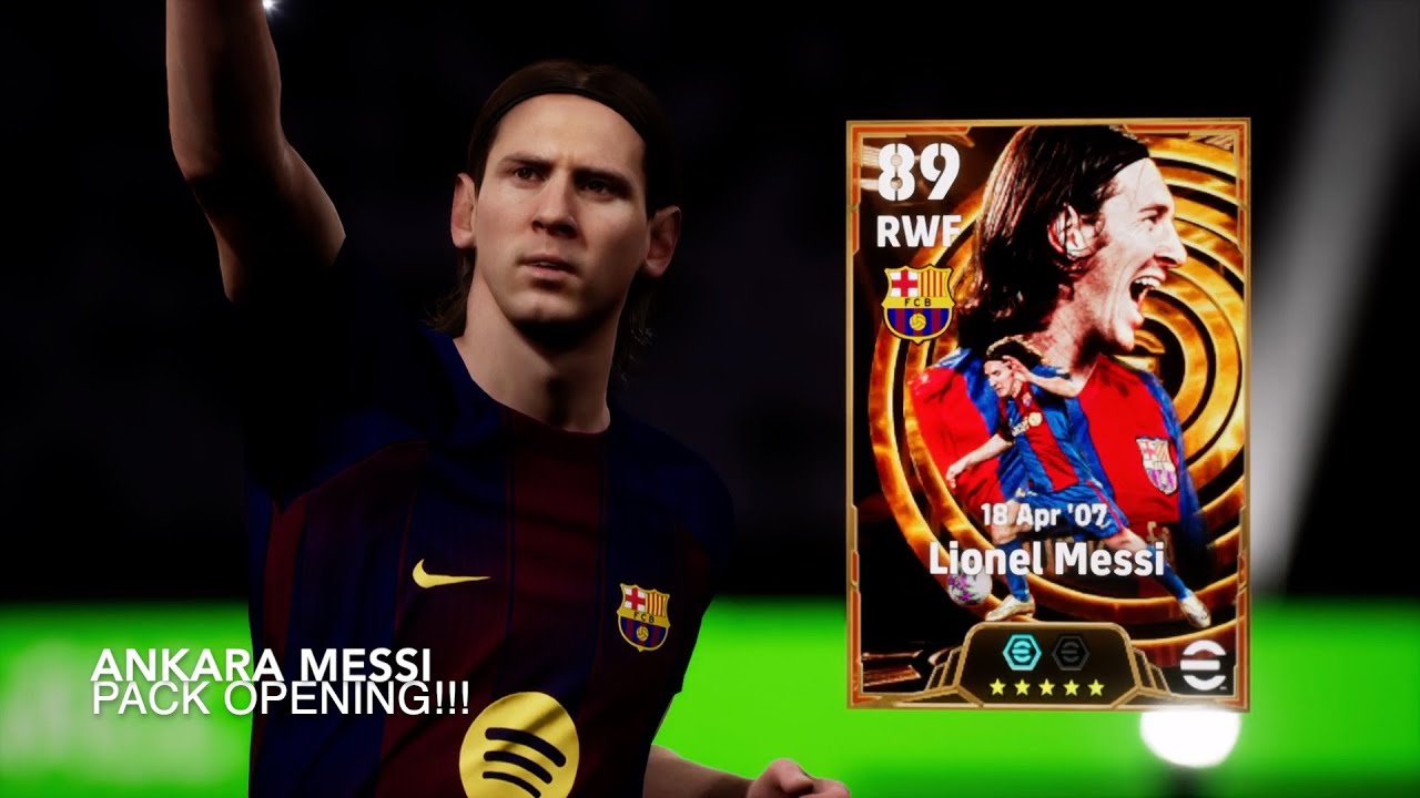 110 rated Messi pack opening in 