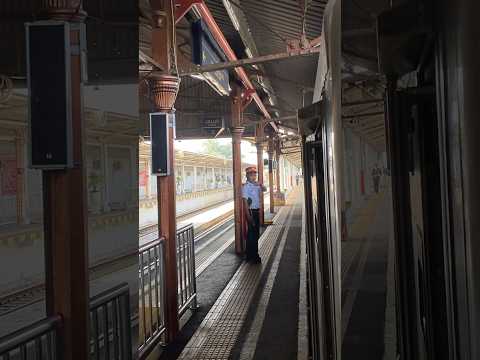 TONGKAT SAKTI PENGUSIR KERETA API FAJAR UTAMA SOLO DI STASIUN KUTOARJO‼️
