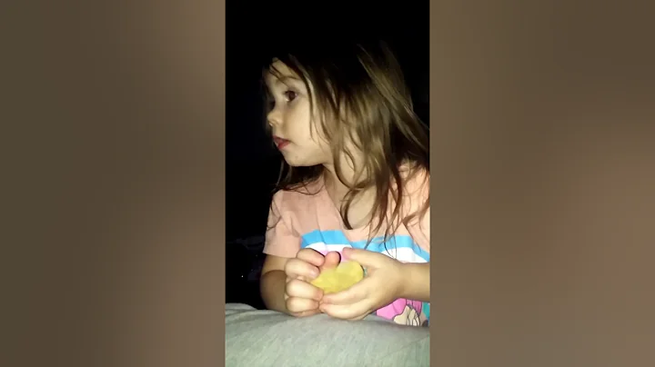 My niece singing Do You Want To Build A Snowman