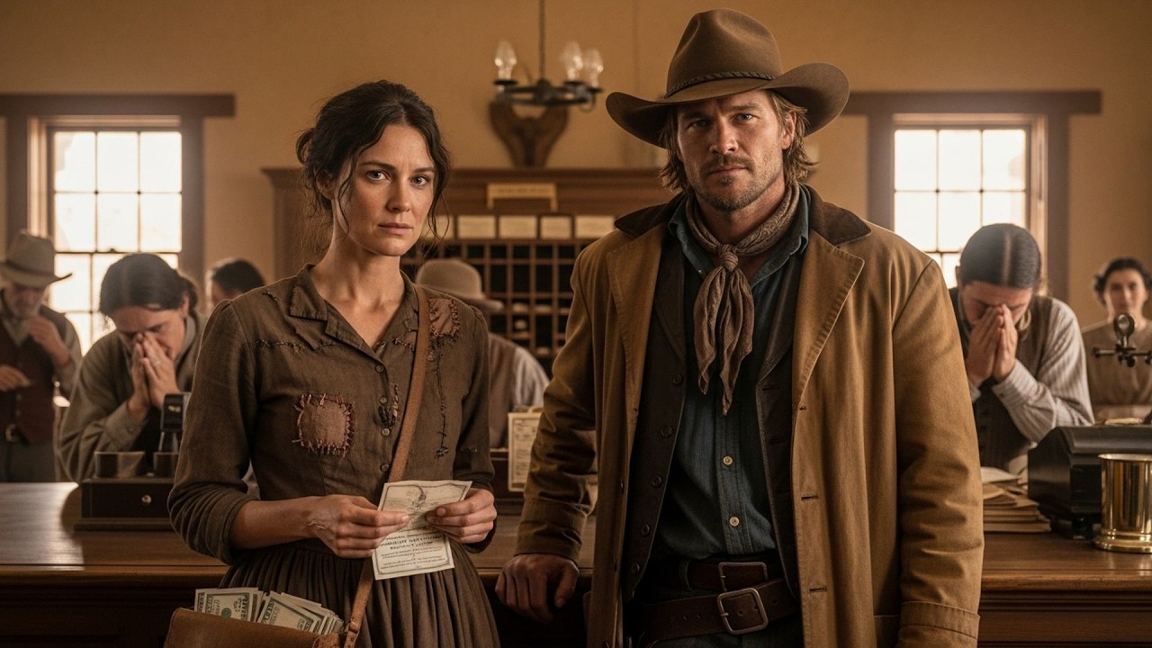 Woman Everyone Pitied Just Bought Bank Today, Cowboy Stood Beside Her While They All Apologized